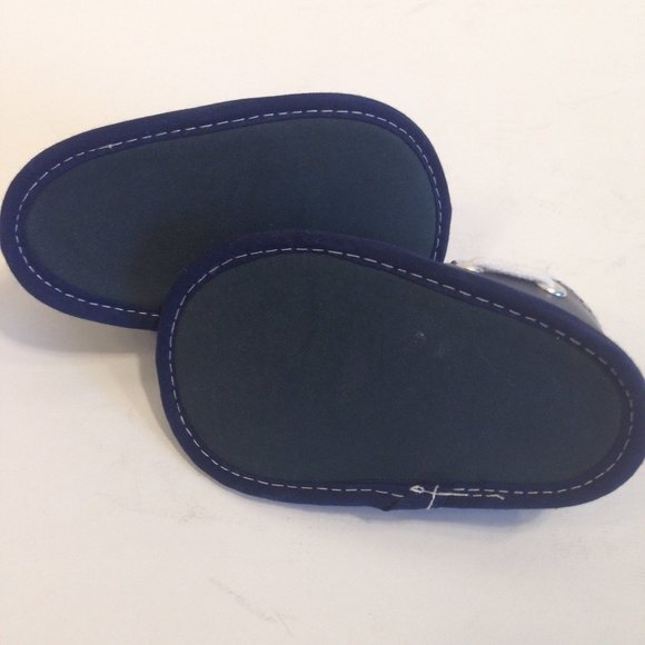 4/$15 Infant Baby Shoes Navy Loafers size 1 - Picture 6 of 7